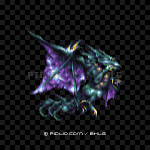 グランドドラゴンの画像 ─ アイスドラゴンの進化図鑑 ／ バハムートラグーン攻略
