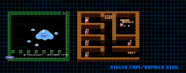 ステージ3-3のマップ画像 / ボンバーキング(BOMBER KING)攻略 ─ pidlio.com