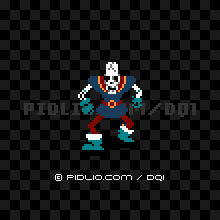 がいこつの画像：FC版ドラクエ1の敵・モンスター図鑑 ／ ドラクエ1攻略