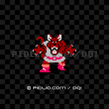 リカントマムルの画像：FC版ドラクエ1の敵・モンスター図鑑 ／ ドラクエ1攻略