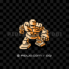 ゴールドマンの画像：FC版ドラクエ1の敵・モンスター図鑑 ／ ドラクエ1攻略