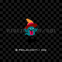 ヘルゴーストの画像：FC版ドラクエ1の敵・モンスター図鑑 ／ ドラクエ1攻略