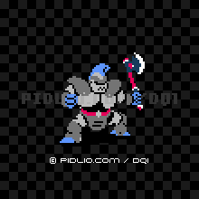 あくまのきしの画像：FC版ドラクエ1の敵・モンスター図鑑 ／ ドラクエ1攻略