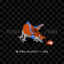 ダースドラゴンの画像：FC版ドラクエ1の敵・モンスター図鑑 ／ ドラクエ1攻略