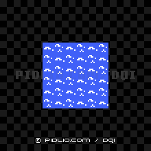 川・海：FC版ドラクエ1の地形 ／ ドラクエ1攻略