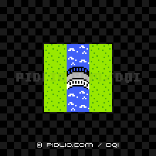 橋：FC版ドラクエ1の地形 ／ ドラクエ1攻略