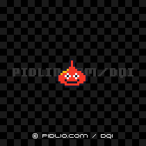 スライムベスの画像：GB版ドラクエ1の敵・モンスター図鑑 ／ ドラクエ1攻略