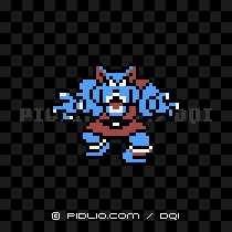 リカントの画像：GB版ドラクエ1の敵・モンスター図鑑 ／ ドラクエ1攻略