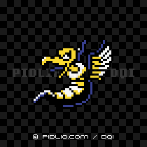 キメラの画像：GB版ドラクエ1の敵・モンスター図鑑 ／ ドラクエ1攻略