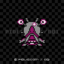 ドロルメイジの画像：GB版ドラクエ1の敵・モンスター図鑑 ／ ドラクエ1攻略