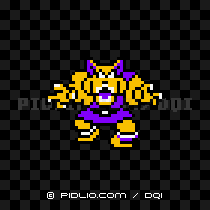 キラーリカントの画像：GB版ドラクエ1の敵・モンスター図鑑 ／ ドラクエ1攻略