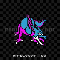 キースドラゴンの画像：GB版ドラクエ1の敵・モンスター図鑑 ／ ドラクエ1攻略