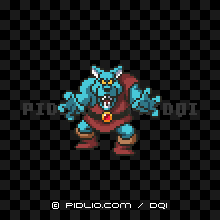 リカントの画像：SFC版ドラクエ1の敵・モンスター図鑑 ／ ドラクエ1攻略