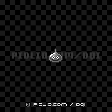 メタルスライムの画像：SFC版ドラクエ1の敵・モンスター図鑑 ／ ドラクエ1攻略