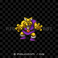 キラーリカントの画像：SFC版ドラクエ1の敵・モンスター図鑑 ／ ドラクエ1攻略