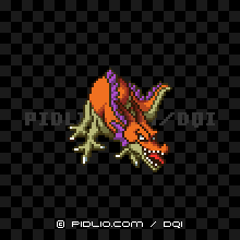 ダースドラゴンの画像：SFC版ドラクエ1の敵・モンスター図鑑 ／ ドラクエ1攻略