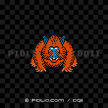 マンドリルの画像：FC版ドラクエ2の敵・モンスター図鑑 ／ ドラクエ2攻略