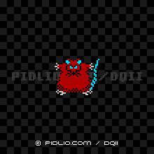 おばけねずみの画像：FC版ドラクエ2の敵・モンスター図鑑 ／ ドラクエ2攻略