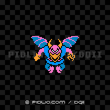 ホークマンの画像：FC版ドラクエ2の敵・モンスター図鑑 ／ ドラクエ2攻略