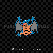 バピラスの画像：FC版ドラクエ2の敵・モンスター図鑑 ／ ドラクエ2攻略