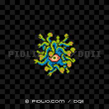 ゴーゴンヘッドの画像：FC版ドラクエ2の敵・モンスター図鑑 ／ ドラクエ2攻略