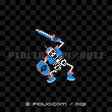 アンデッドマンの画像:FC版ドラクエ2の敵・モンスター図鑑 / ドラクエ2攻略