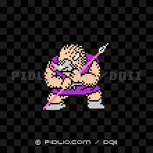 ゴールドオークの画像:FC版ドラクエ2の敵・モンスター図鑑 / ドラクエ2攻略