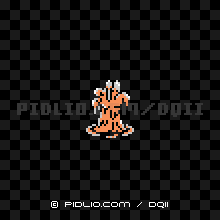 マドハンドの画像:FC版ドラクエ2の敵・モンスター図鑑 / ドラクエ2攻略