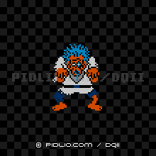 くさったしたいの画像:FC版ドラクエ2の敵・モンスター図鑑 / ドラクエ2攻略