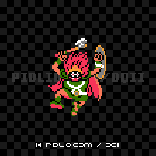 くびかりぞくの画像:FC版ドラクエ2の敵・モンスター図鑑 / ドラクエ2攻略