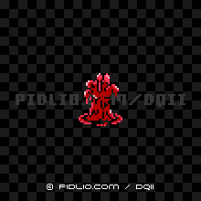 ブラッドハンドの画像:FC版ドラクエ2の敵・モンスター図鑑 / ドラクエ2攻略