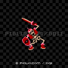 スカルナイトの画像:FC版ドラクエ2の敵・モンスター図鑑 / ドラクエ2攻略