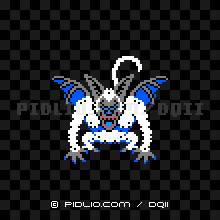 シルバーデビルの画像：FC版ドラクエ2の敵・モンスター図鑑 ／ ドラクエ2攻略