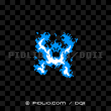 ブリザードの画像：FC版ドラクエ2の敵・モンスター図鑑 ／ ドラクエ2攻略