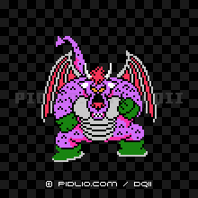 アークデーモンの画像：FC版ドラクエ2の敵・モンスター図鑑 ／ ドラクエ2攻略