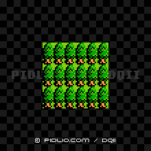 森：SFC版ドラクエ2の地形 ／ ドラクエ1攻略