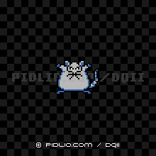 やまねずみの画像：GB版ドラクエ2の敵・モンスター図鑑 ／ ドラクエ2攻略