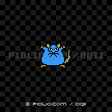 おおねずみの画像：GB版ドラクエ2の敵・モンスター図鑑 ／ ドラクエ2攻略