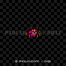 ラリホーアントの画像：GB版ドラクエ2の敵・モンスター図鑑 ／ ドラクエ2攻略