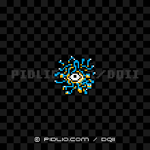 メドーサボールの画像：GB版ドラクエ2の敵・モンスター図鑑 ／ ドラクエ2攻略