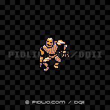 どろにんぎょうの画像：GB版ドラクエ2の敵・モンスター図鑑 ／ ドラクエ2攻略