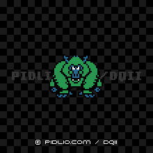 バブーンの画像：GB版ドラクエ2の敵・モンスター図鑑 ／ ドラクエ2攻略