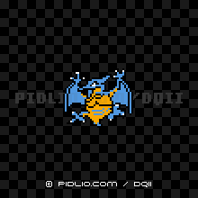 バピラスの画像：GB版ドラクエ2の敵・モンスター図鑑 ／ ドラクエ2攻略