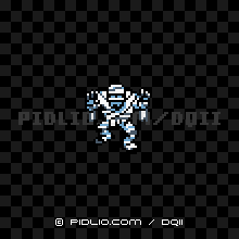 ミイラおとこの画像：GB版ドラクエ2の敵・モンスター図鑑 ／ ドラクエ2攻略