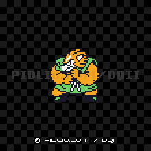 オークの画像：GB版ドラクエ2の敵・モンスター図鑑 ／ ドラクエ2攻略