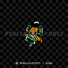 くびかりぞくの画像：GB版ドラクエ2の敵・モンスター図鑑 ／ ドラクエ2攻略