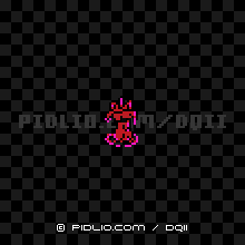 ブラッドハンドの画像：GB版ドラクエ2の敵・モンスター図鑑 ／ ドラクエ2攻略