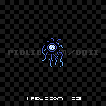 ダークアイの画像：GB版ドラクエ2の敵・モンスター図鑑 ／ ドラクエ2攻略