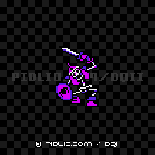 ハーゴンのきしの画像：GB版ドラクエ2の敵・モンスター図鑑 ／ ドラクエ2攻略