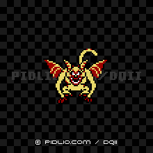 デビルロードの画像：GB版ドラクエ2の敵・モンスター図鑑 ／ ドラクエ2攻略